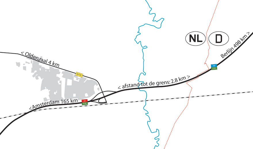 Location De Lutte, Municipality of Losser